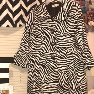 Zebra print Jacket